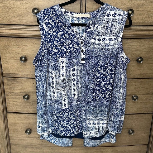 Everleigh  Women's Sleeveless Blouse Top Size 1XL - Picture 2 of 6